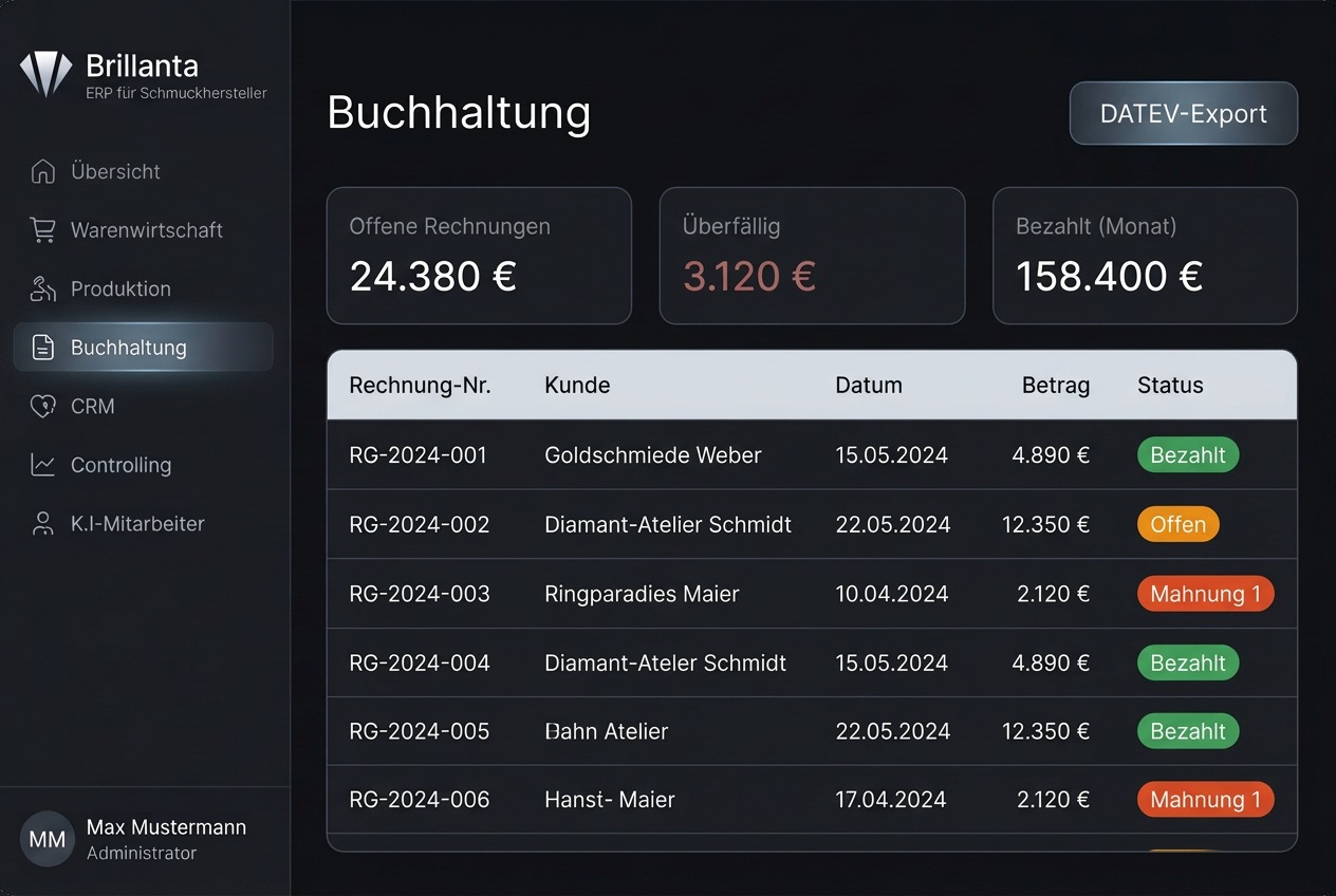 Buchhaltung — Brillanta Software