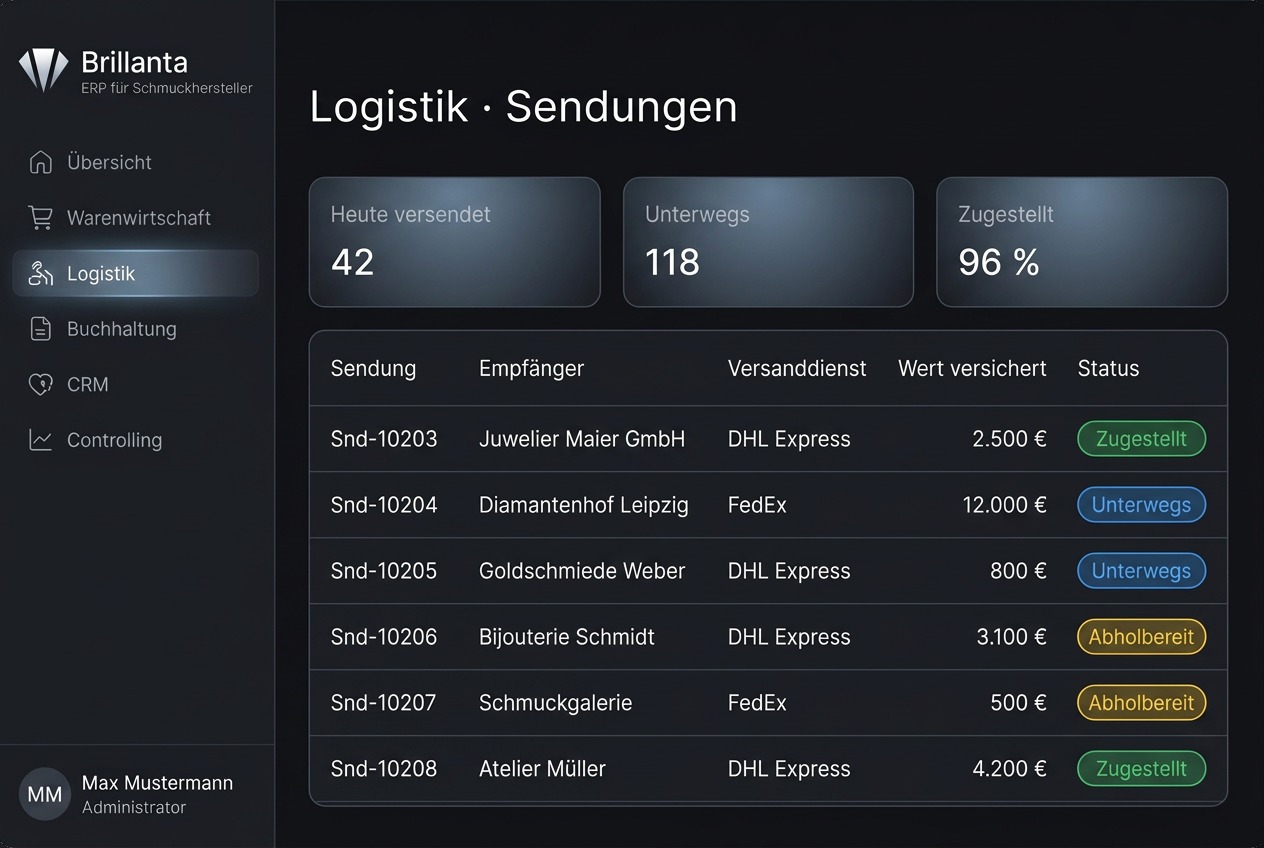 Logistik — Brillanta Software