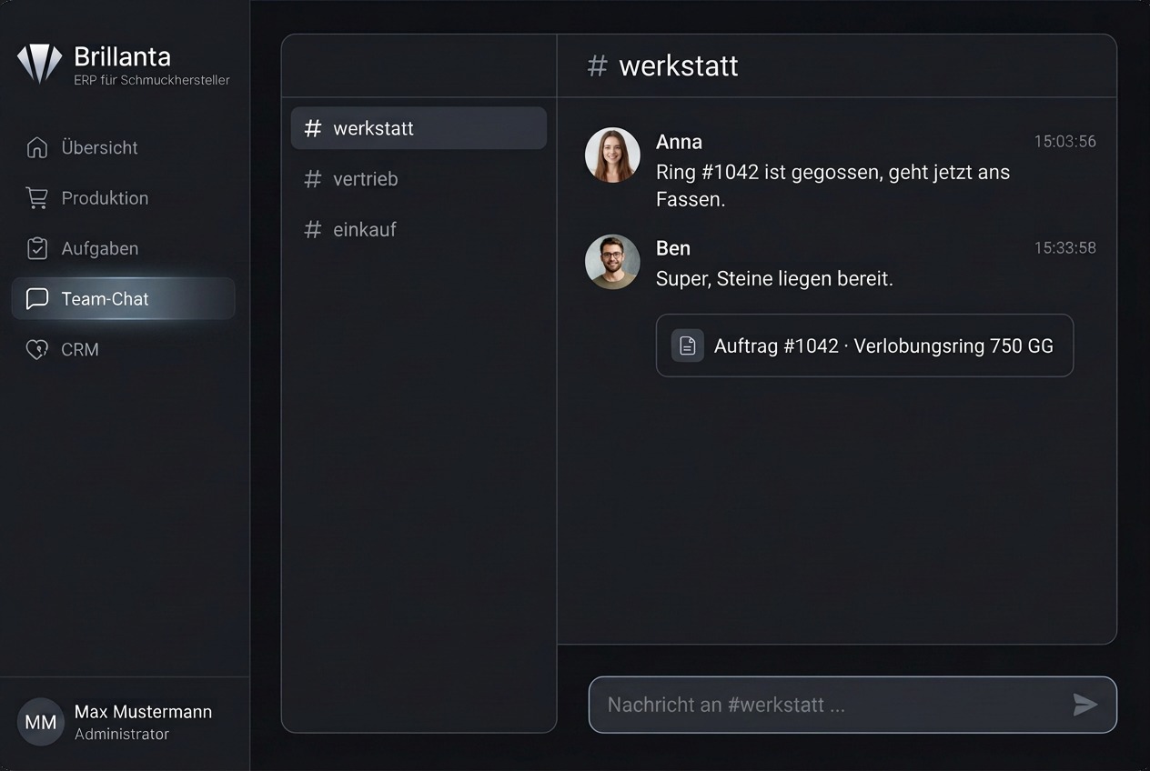 Team-Chat — Brillanta Software